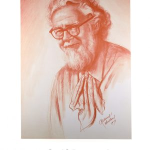 Richard Sedlon Self Portrait - signed