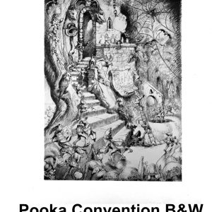 Pooka Convention Pencil Print by R. Sedlon - unsigned