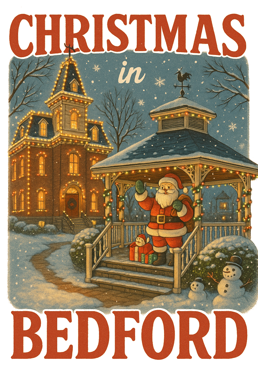 Bedford Christmas T-shirt